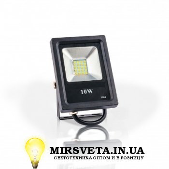 Прожектор светодиодный 10Вт EVRO LIGHT EV-10-01 6400K 700Lm SMD